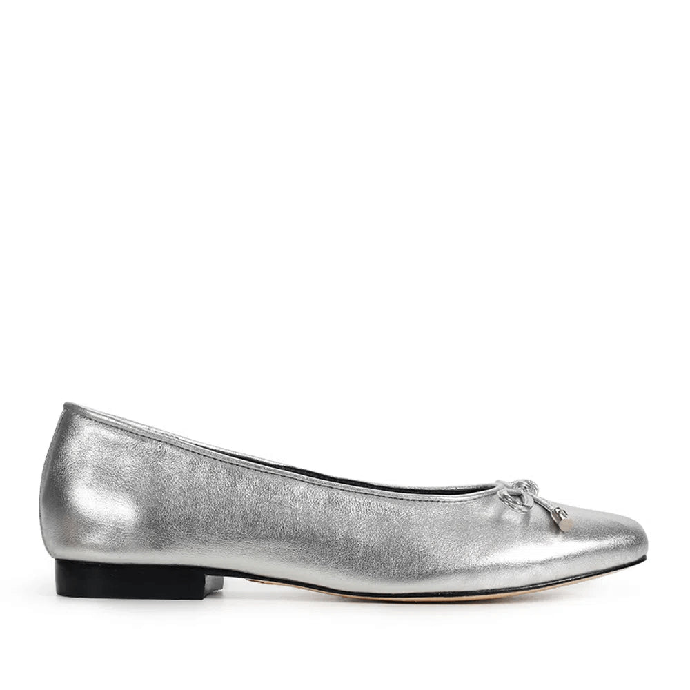 Baden Silver Ballerina - Paula Torres Shoes 