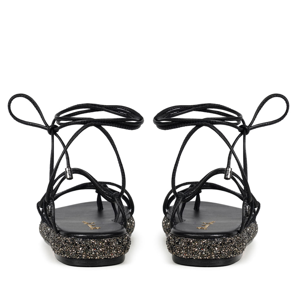 Sofia Black Flat - Paula Torres Shoes 