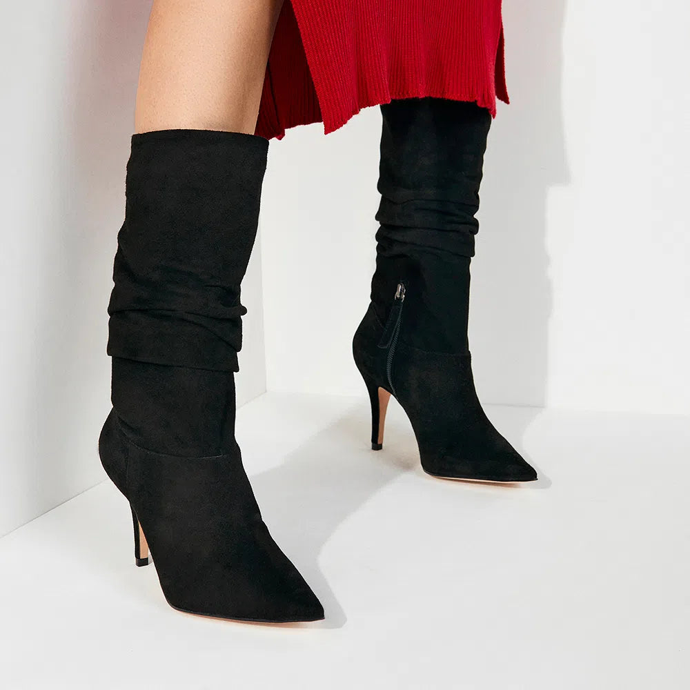 Carmel Black Boot - Paula Torres Shoes 