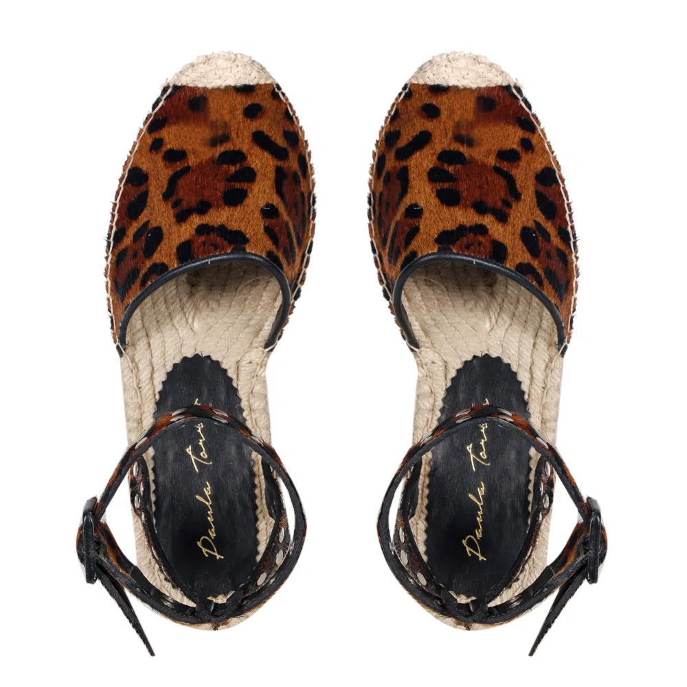 Savana Animal Print Espadrille - Paula Torres Shoes 