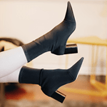 Alexa Black Boot - Paula Torres Shoes 