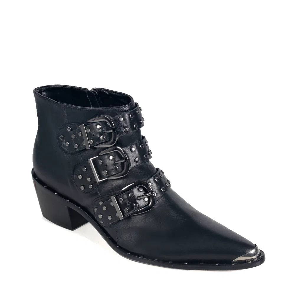 Dublin Black Boot - Paula Torres Shoes 