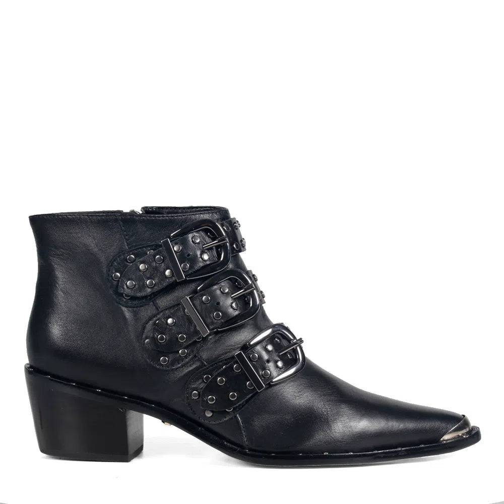 Dublin Black Boot - Paula Torres Shoes 
