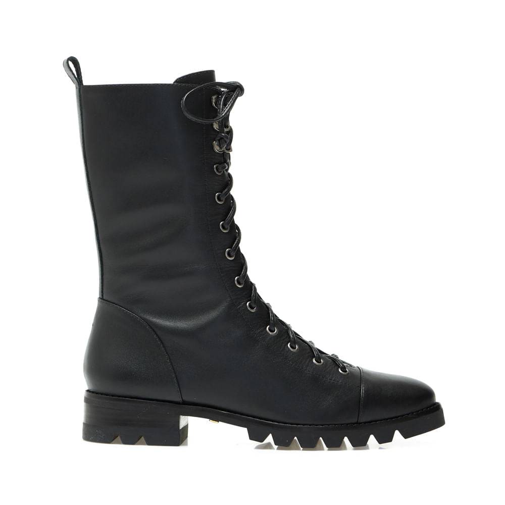 Verona Black Boot - Paula Torres Shoes 