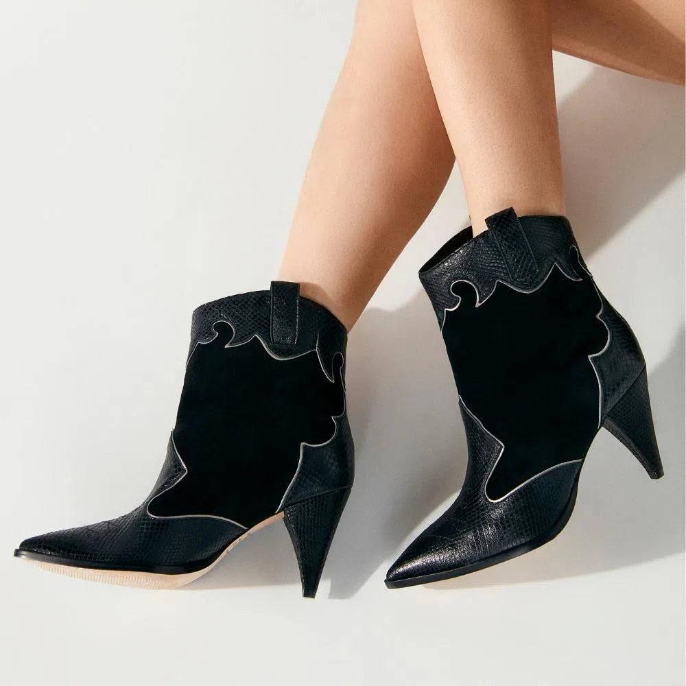 Zurique Black Boot - Paula Torres Shoes 