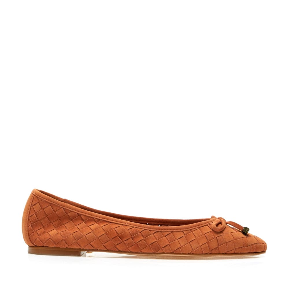 Florence Terracotta Flat - Paula Torres Shoes 
