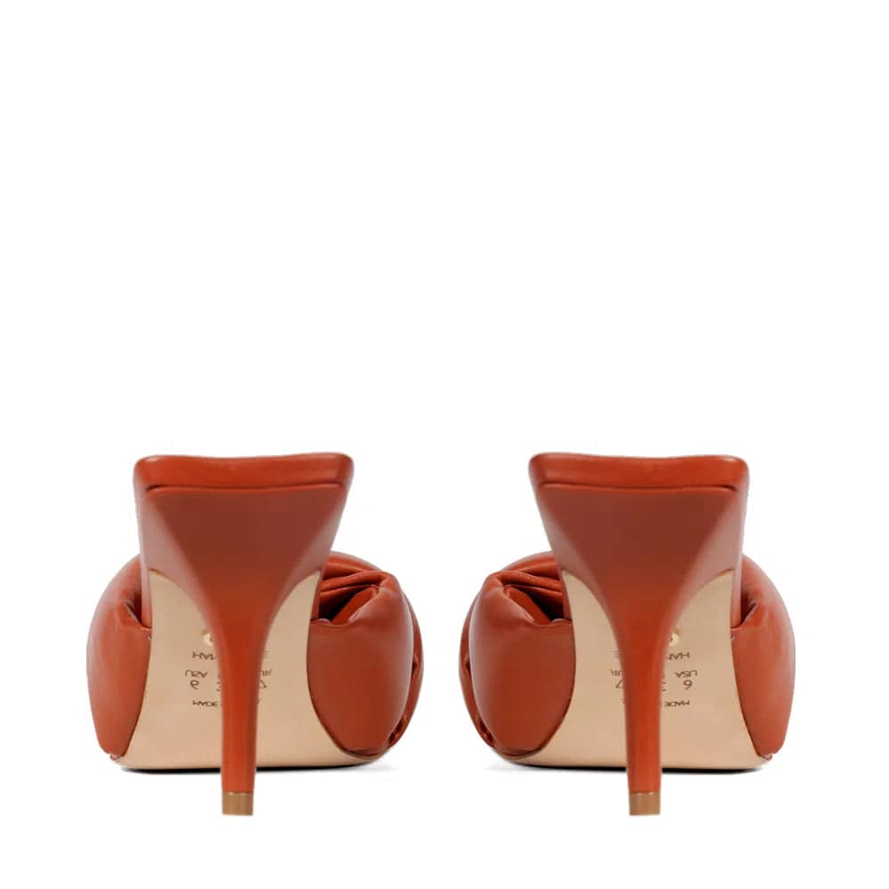 Bali Orange Mule - Paula Torres Shoes 