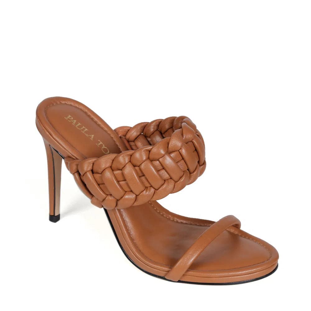 Francesca Camel Mule - Paula Torres Shoes 