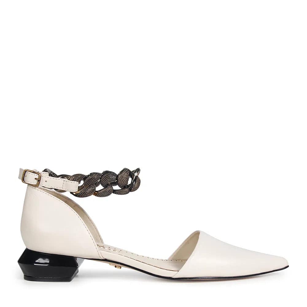 Veneza Off White Sandal - Paula Torres Shoes 