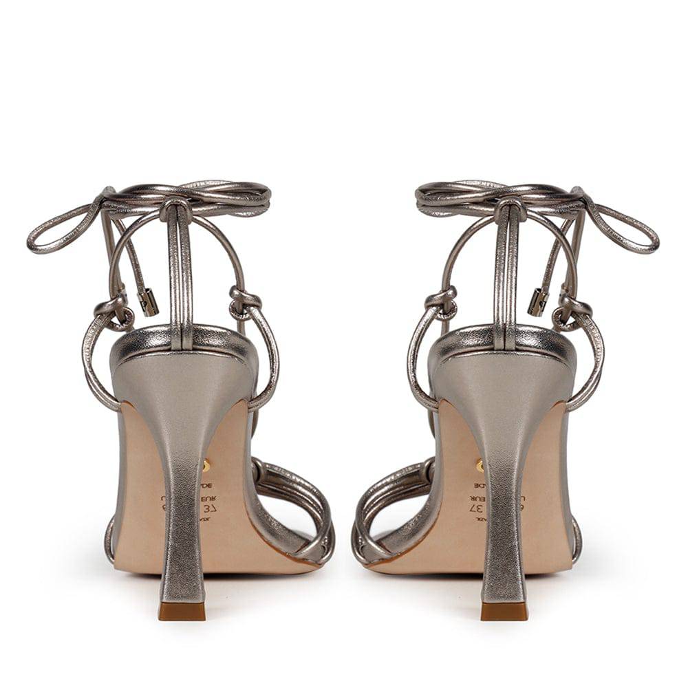 Blanca Old Silver Sandal - Paula Torres Shoes 