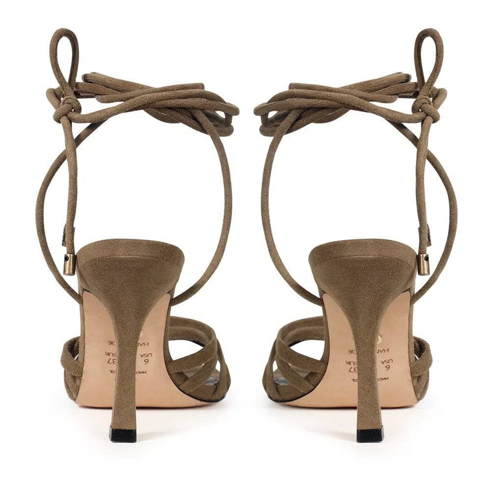 Carmel Green Sandal - Paula Torres Shoes 