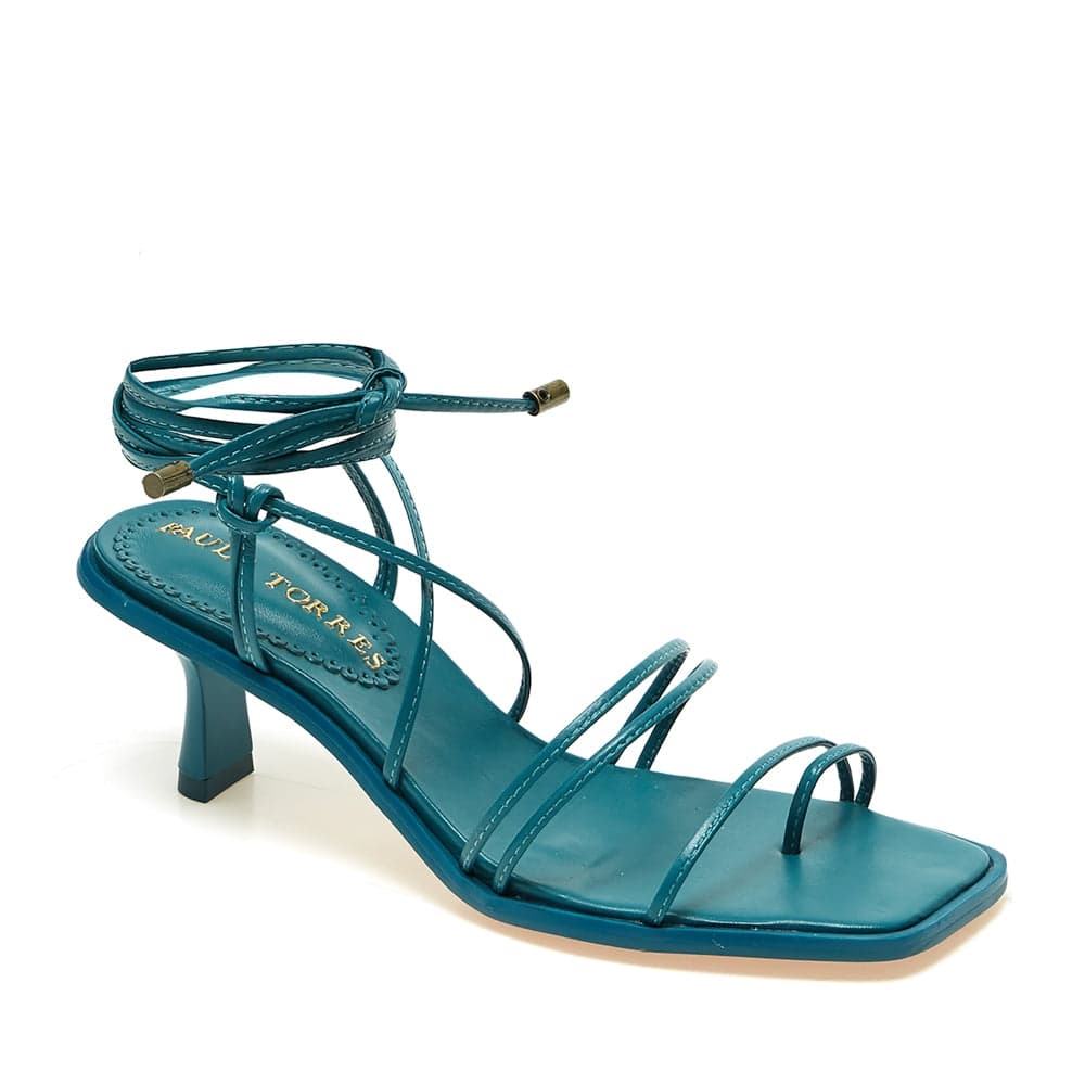 Monique Blue Sandal - Paula Torres Shoes 