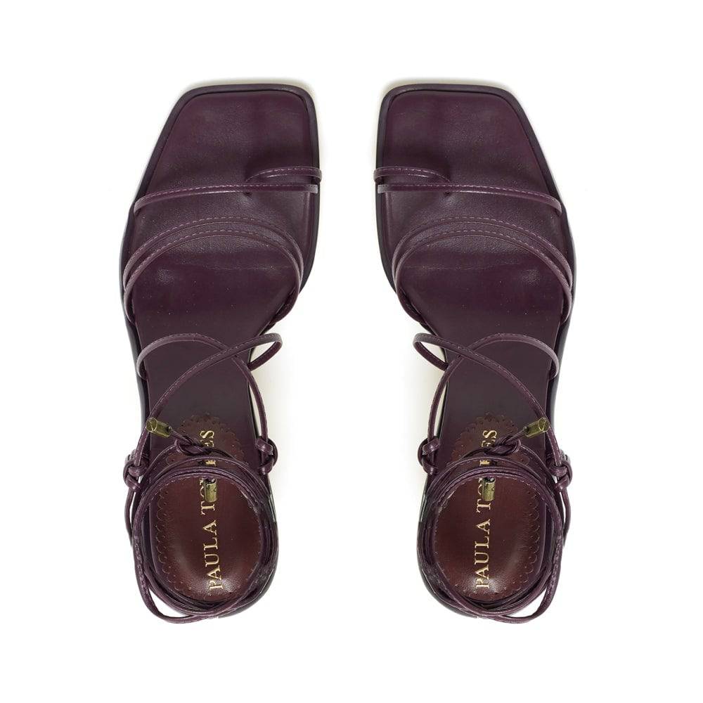 Monique Purple Sandal - Paula Torres Shoes 