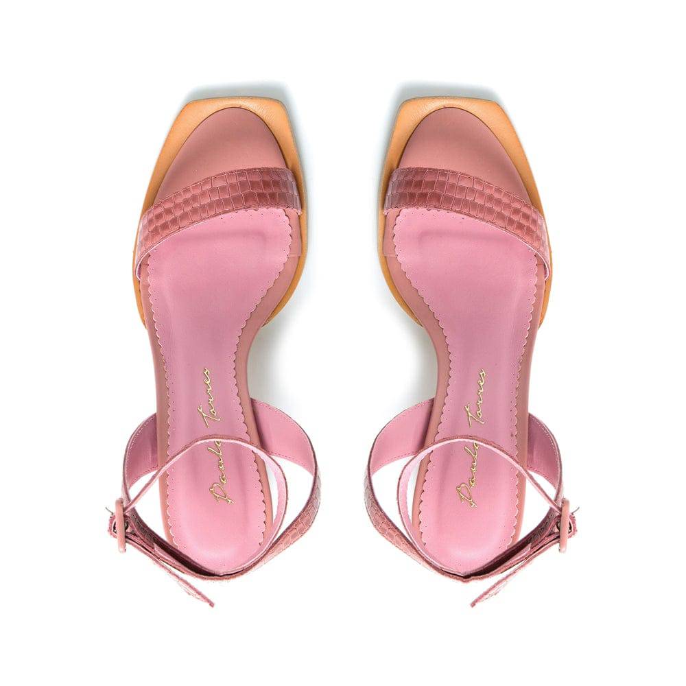 Savana Guava Sandal - Paula Torres Shoes 
